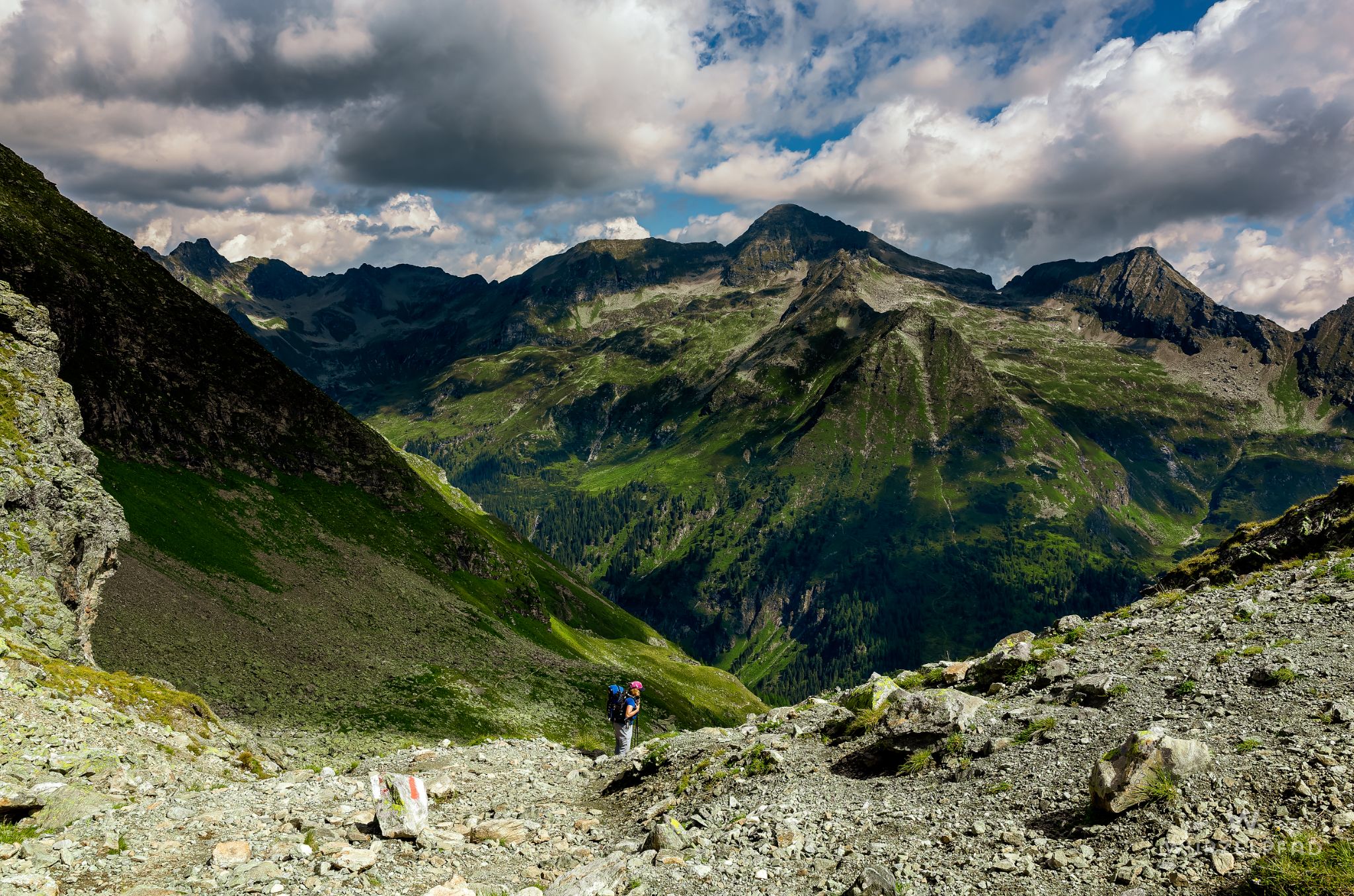 Abstieg zur Preintaler Hütte